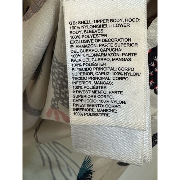 The North Face Fanorak Windbreaker Rain Jacket Packable Belt Bag Fanny Joshua XS - Picture 11 of 12